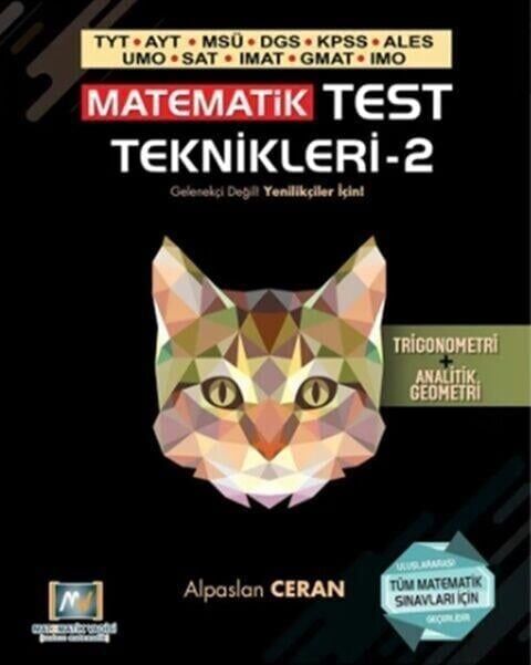 Matematik Vadisi YKS TYT AYT MSÜ DGS KPSS ALES Matematik Test Teknikleri-2 - Alpaslan Ceran Matematik Vadisi Yayınları
