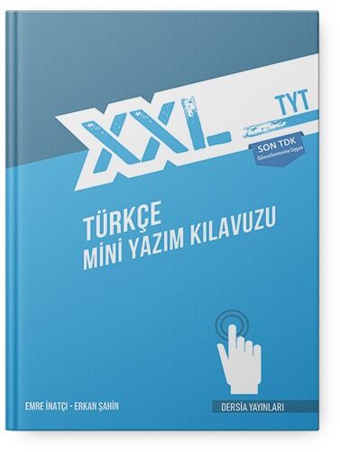 XXL TYT Türkçe Mini Yazım Kılavuzu Dersia Yayınları