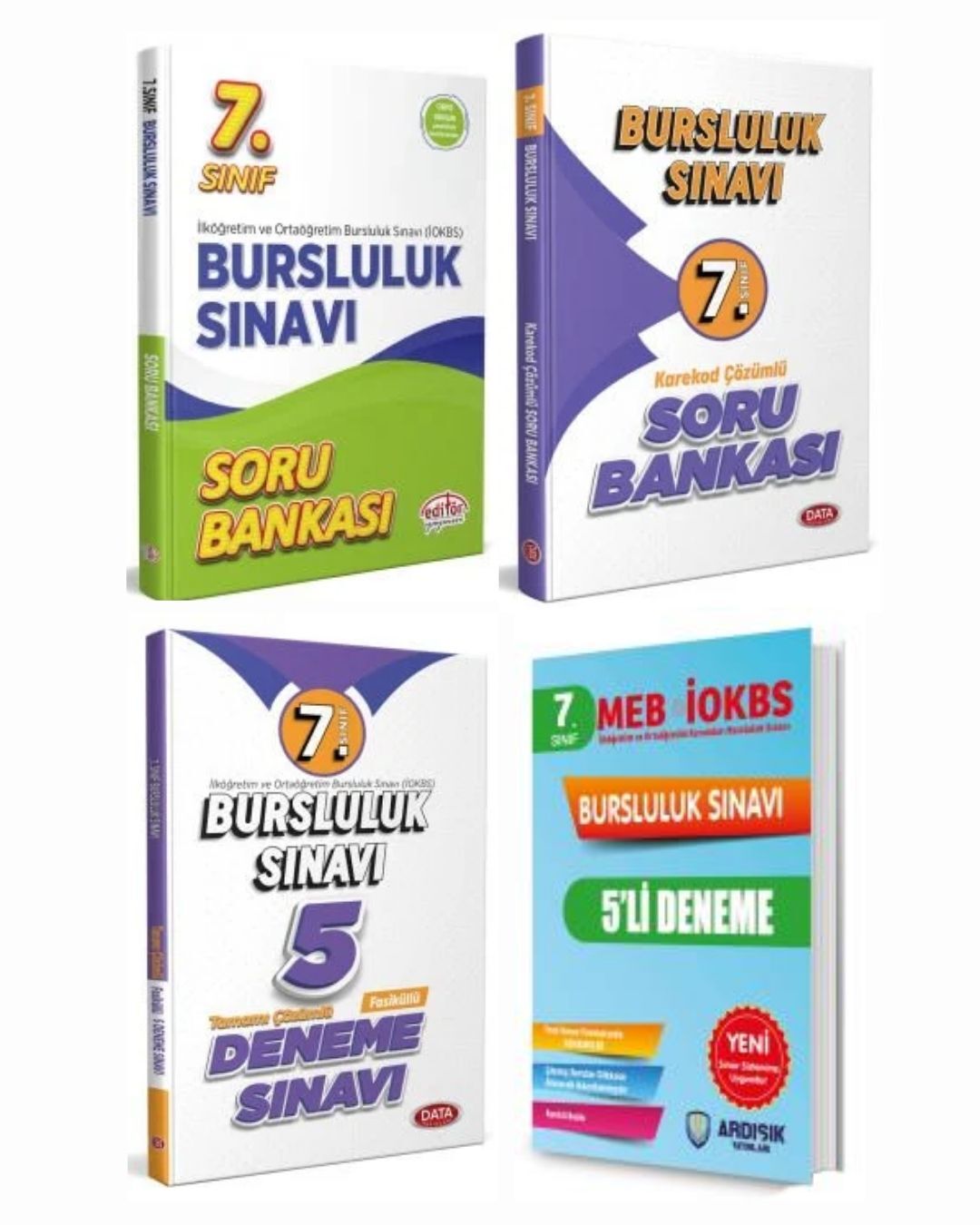 Data 2025 7. Sınıf Bursluluk Soru + Editör Soru + 10 Deneme Data + Ardışık