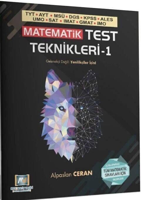 Matematik Vadisi YKS TYT AYT MSÜ DGS KPSS ALES Matematik Test Teknikleri-1 - Alpaslan Ceran Matematik Vadisi Yayınları