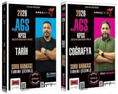 Yargı 2026 KPSS MEB-AGS Tarih + Coğrafya Soru Bankası Anka Ekibi 2 li Set Yargı Yayınları