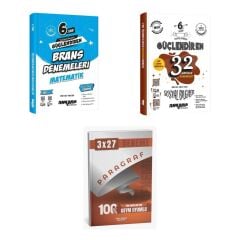 2027 Ankara 6. Sınıf Güçlendiren Matematik Branş + Sosyal Bilgiler 32 Haftalık Kazanım Deneme + Ankapade 3'lü Set