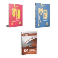 2027 Benim Hocam TYT Biyoloji + Kimya Konu + anla kazan paragraf deneme 3'lü Set