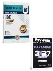 BilgiSarmal 2027 AYT Sosyal Bilimler 1 30 x 16 Branş Denemeleri+ EVP Akademi Paragraf