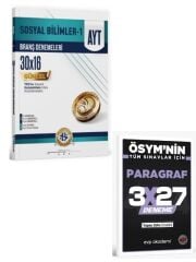 BilgiSarmal 2027 AYT Sosyal Bilimler 1 30 x 16 Branş Denemeleri+ EVP Akademi Paragraf
