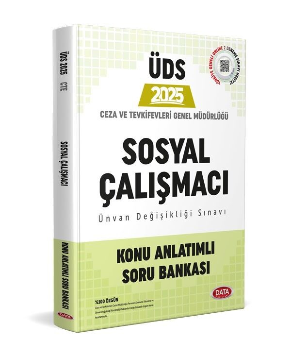 Data Yayınları 2025 UDS Ceza ve Tevkifevleri Sosyal Çalışmacı Konu Anlatımı Soru Bankası