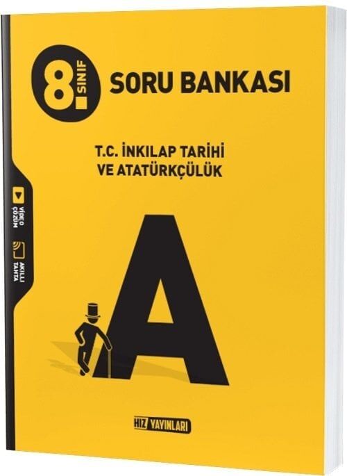Hız Yayınları 8. Sınıf T.C. İnkılap Tarihi ve Atatürkçülük Soru Bankası