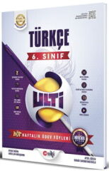 2027 Ulti Yayınları 6. Sınıf Türkçe Haftalık Ödev Föyleri