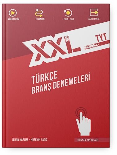 XXL TYT Türkçe Branş Denemeleri Dersia Yayınları