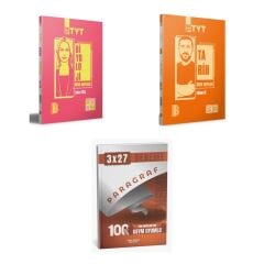 2027 Benim Hocam TYT Biyoloji + Tarih Konu + anla kazan paragraf deneme 3'lü Set