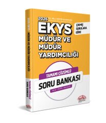Editör 2026 MEB EKYS Müdür ve Yardımcılığı Soru Bankası Çözümlü Editör Yayınları