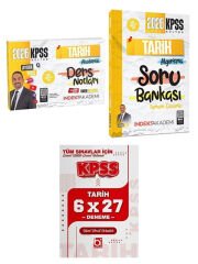 İndeks 2026 KPSS Tarih Video Ders + Soru + Bigelio Tarih Deneme 3 lü Set Aydın Yüce