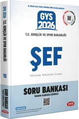 Data Yayınları 2026 GYS Gençlik Ve Spor Bakanlığı Şef Soru Bankası