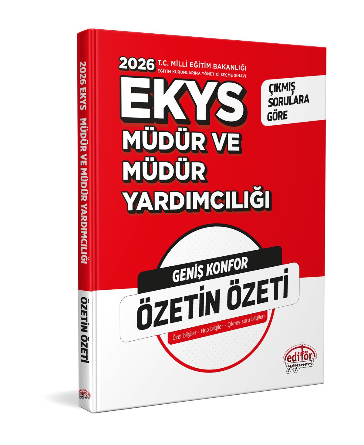 Editör 2026 MEB EKYS Müdür ve Yardımcılığı Özetin Özeti Editör Yayınları