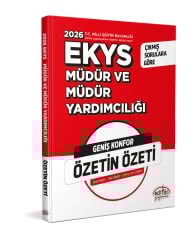 Editör 2026 MEB EKYS Müdür ve Yardımcılığı Özetin Özeti Editör Yayınları