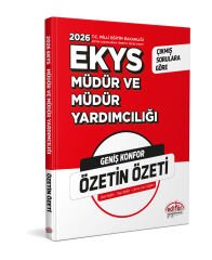 Editör 2026 MEB EKYS Müdür ve Yardımcılığı Özetin Özeti Editör Yayınları