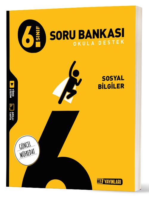 Hız Yayınları 6. Sınıf Sosyal Bilgiler Soru Bankası