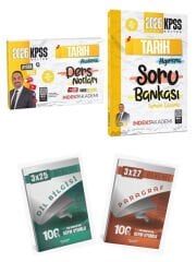 Anla Kazan + İndeks 2026 KPSS Tarih Video Ders Notu + Soru Bankası + Anla Kazan Deneme 4 lü Set