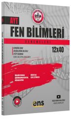 ENS Yayınları AYT Fen Bilimleri 12 x 40 lı Denemeleri
