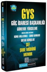 Pegem 2026 GYS Göç İdaresi Başkanlığı Şef, Şube Müdürü, Memur Konu Anlatımlı Soru Bankası Görevde Yükselme Pegem Akademi Yayınları