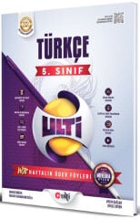 2027 Ulti Yayınları 5. Sınıf Türkçe Haftalık Ödev Föyleri
