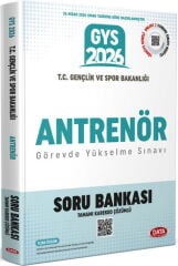 Data Yayınları 2026 GYS T.C. Gençlik ve Spor Bakanlığı Antrenör Soru Bankası