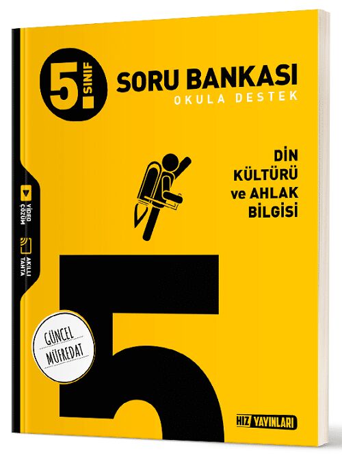 Hız Yayınları 5. Sınıf Din Kültürü ve Ahlak Bilgisi Soru Bankası