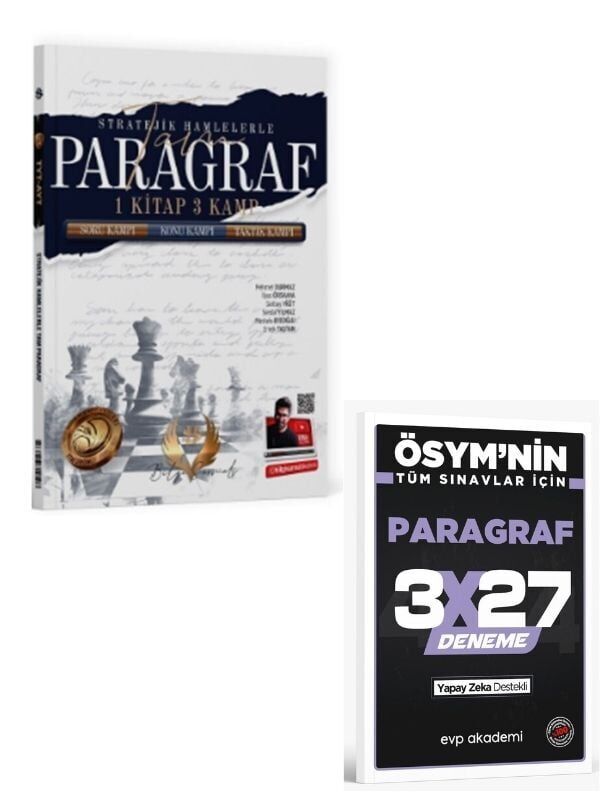 BilgiSarmal 2027 Paragraf Stratejik Hamlelerle Soru ve Konu Kampı+ EVP Akademi Paragraf