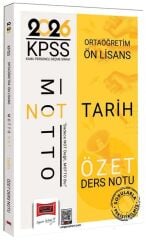 Yargı 2026 KPSS Lise Ortaöğretim Ön Lisans Tarih Motto Özet Ders Notu Yargı Yayınları