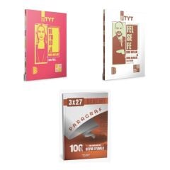2027 Benim Hocam TYT Biyoloji + Felsefe ve Tamamı Video Çözümlü Konu + anla kazan paragraf deneme 3'lü Set