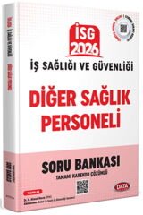 Data Yayınları 2026 İş Sağlığı Güvenliği Diğer Sağlık Personeli Karekod Çözümlü Soru Bankası