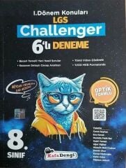 Kafa Dengi Yayınları 8. Sınıf LGS 1. Dönem Challenger 6 lı Deneme