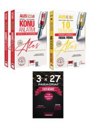 Yargı + Anla Kazan 2026 ALES VIP Sayısal Sözel Yetenek Konu + Fasikül 10 Deneme + Paragraf Deneme
