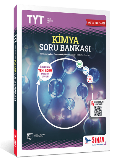 Sınav Yayınları 2023 TYT Kimya Soru Bankası