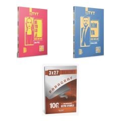 2027 Benim Hocam TYT Biyoloji + Kimya Konu + anla kazan paragraf deneme 3'lü Set