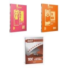 2027 Benim Hocam TYT Biyoloji + Tarih Konu + anla kazan paragraf deneme 3'lü Set