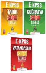 İndeks Akademi 2026 EKPSS Tarih + Coğrafya + Vatandaşlık Soru Bankası 3 lü Set İndeks Akademi Yayıncılık