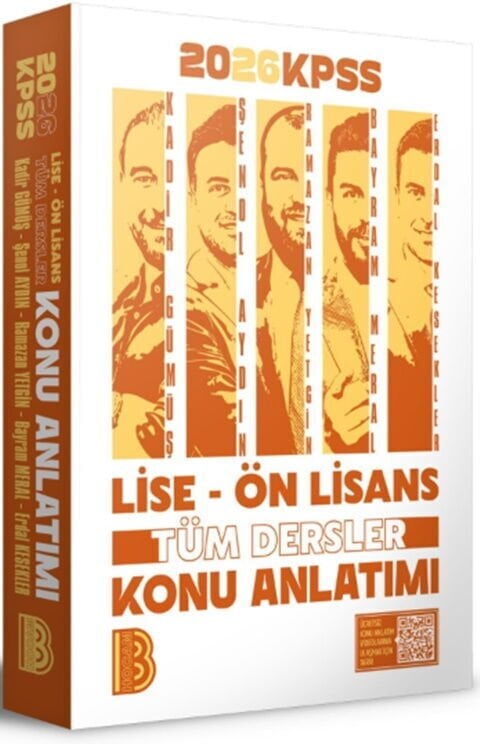 Benim Hocam 2026 KPSS Lise Ön Lisans Tüm Dersler Konu Anlatımı