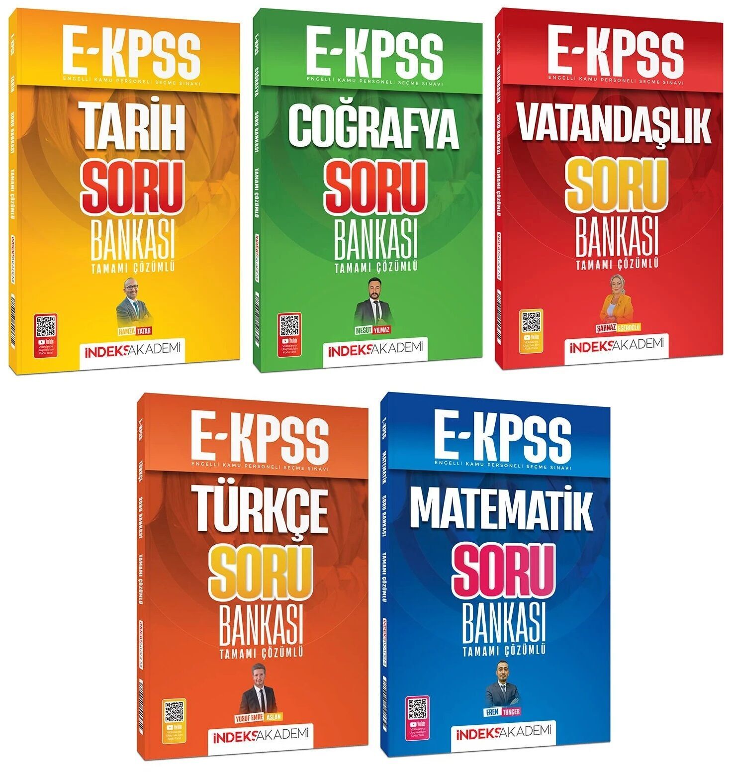 İndeks Akademi 2026 EKPSS Soru Bankası 5 li Set İndeks Akademi Yayıncılık