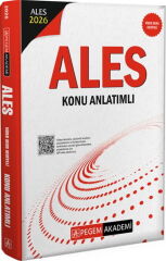 Pegem Yayınları 2026 ALES Konu Anlatımlı