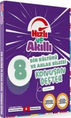 Tammat Yayıncılık 8. Sınıf LGS Din Kültürü ve Ahlak Bilgisi Hızlı ve Akıllı Defter Konuşturan Defter