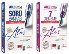 Yargı 2026 ALES VIP Soru Bankası + 7 Deneme 2 li Set Yargı Yayınları