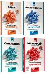 YENİ AGS - Yediiklim 2026 MEB-AGS Sözel + Sayısal Yetenek + Tarih + Türkiye Coğrafyası 145 Deneme Ahenk Serisi 4 lü Set Yediiklim Yayınları