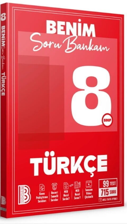 Benim Hocam Yayınları 8. Sınıf Türkçe Soru Bankam