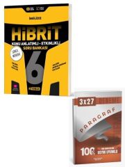 Hız 2026 6. Sınıf İngilizce HİBRİT Konu Anlatımlı Etkinlikli Soru Bankası+ Anla Kazan Paragraf