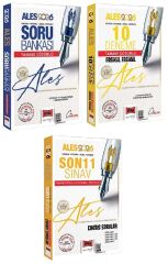 Yargı 2026 ALES VIP Soru Bankası + 10 Deneme + Son 11 Sınav Çıkmış Sorular 3 lü Set Yargı Yayınları