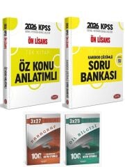 Data 2026 KPSS Ön Lisans Öz Konu Anlatımlı + Soru Bankası 2 li Set Anla Kazan Paragraf