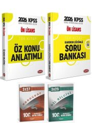 Data 2026 KPSS Ön Lisans Öz Konu Anlatımlı + Soru Bankası 2 li Set Anla Kazan Paragraf