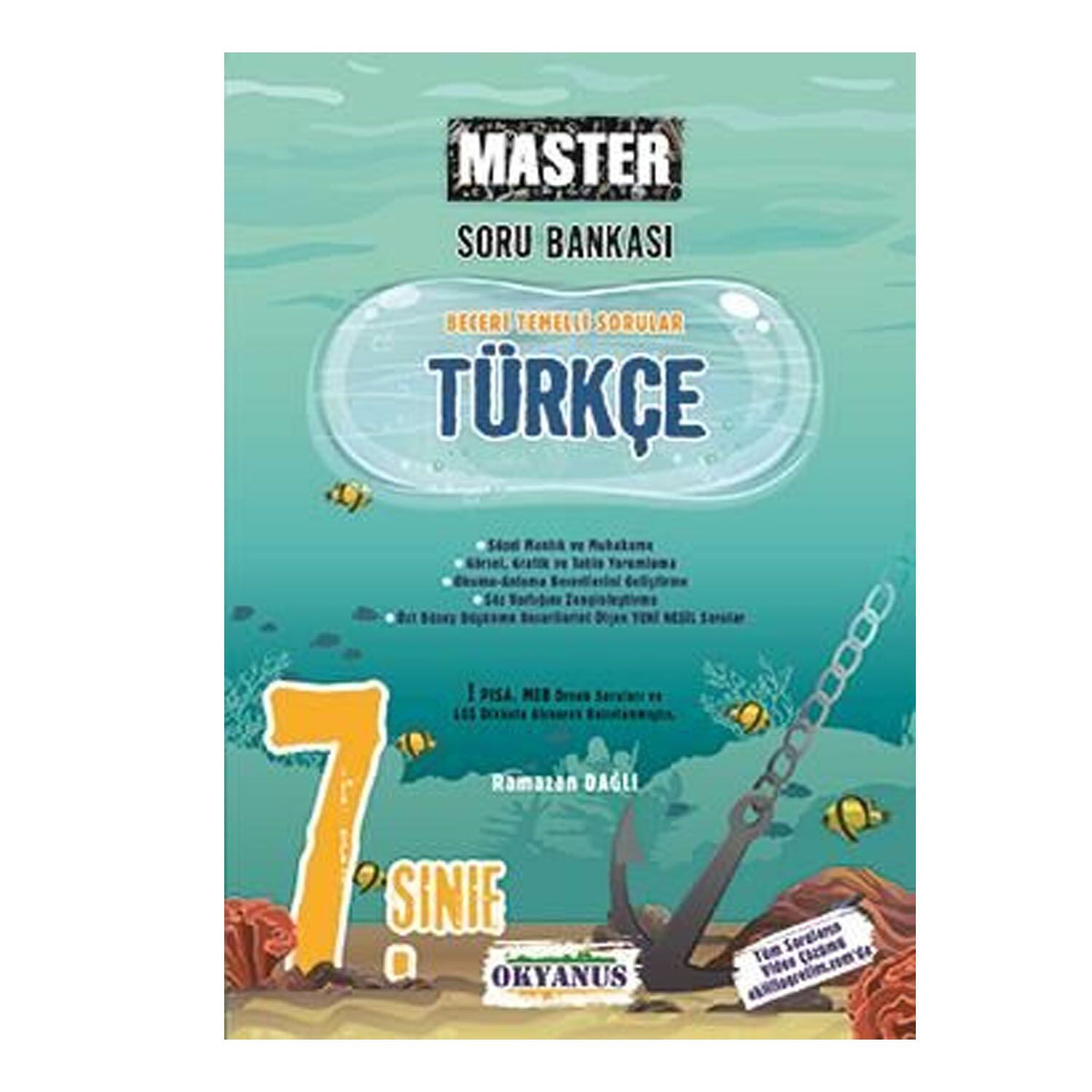 Okyanus Yayınları 7. Sınıf Master Türkçe Soru Bankası
