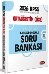 Data 2026 KPSS Ortaöğretim Lise Soru Bankası Çözümlü Data Yayınları